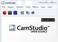 CamStudio - Захват видео с экрана монитора